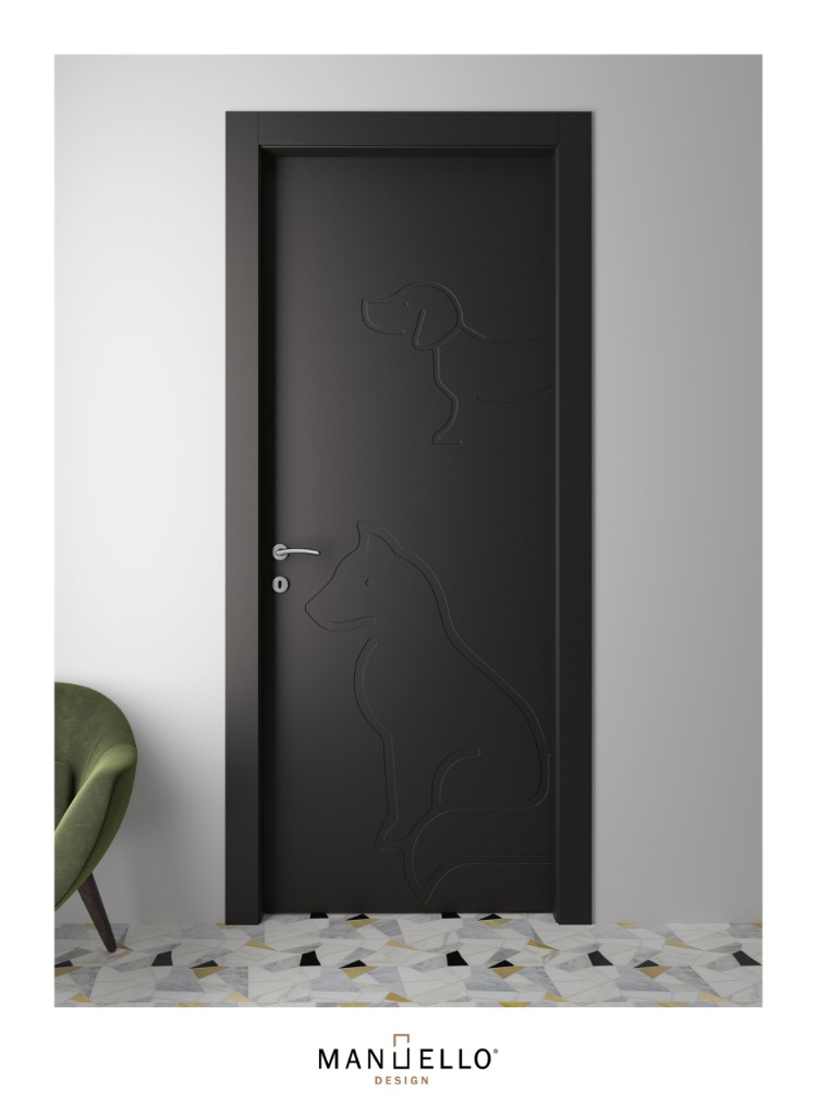 Laccato Liscio   mod. 3356 Nero